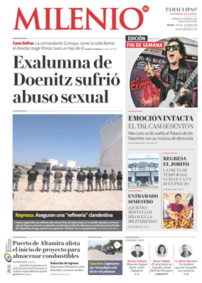 Cover of Milenio Tamaulipas