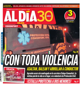 Cover of Periodico Al Dia (Celaya)