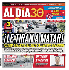 Cover of Periodico Al Dia (Leon)