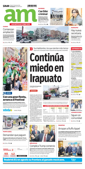 Cover of Periodico AM (Leon)