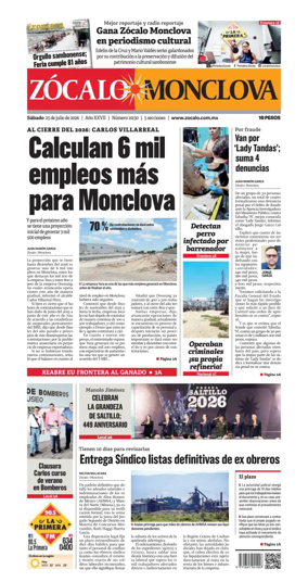 Cover of Zocalo Monclova
