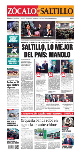 Cover of Zocalo Saltillo