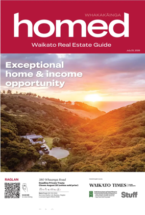 Cover of Homed Waikato Region
