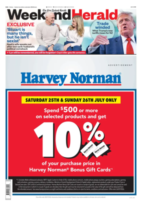 Cover of Weekend Herald