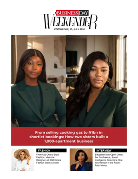 Cover of Business Day (Nigeria)