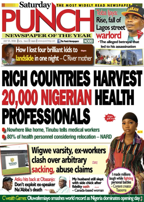 Cover of Saturday Punch