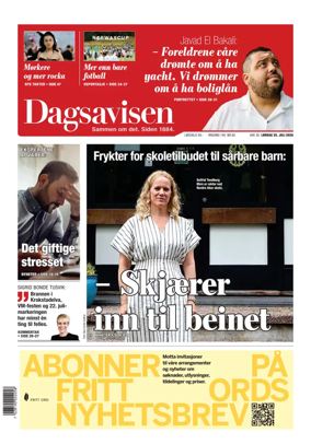 Cover of Dagsavisen