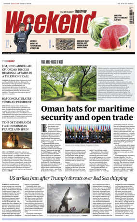 Cover of Oman Daily Observer