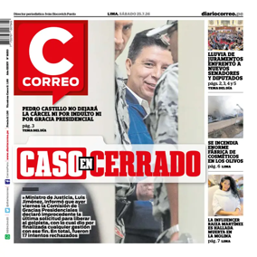 Cover of Diario Correo