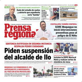Cover of Prensa Regional