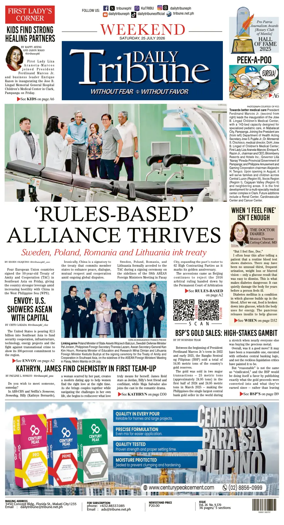 Cover of Daily Tribune (Philippines)