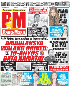 Cover of PM Pang-Masa