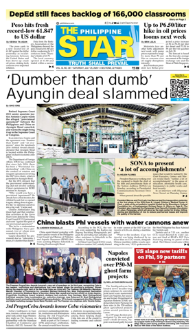 Cover of The Philippine Star