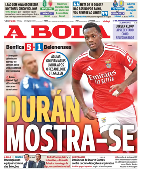 Cover of A BOLA (Portuguese)