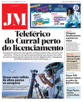 Cover of Jornal Madeira
