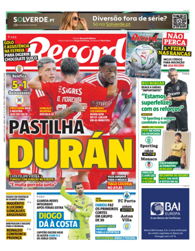 Cover of Record (Portugal)