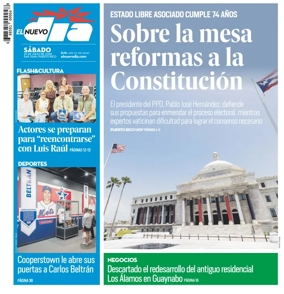 Cover of El Nuevo Dia