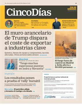 Cover of Cinco Dias