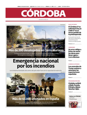 Cover of Diario Cordoba