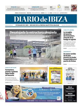 Cover of Diario de Ibiza