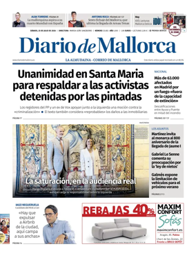 Cover of Diario de Mallorca