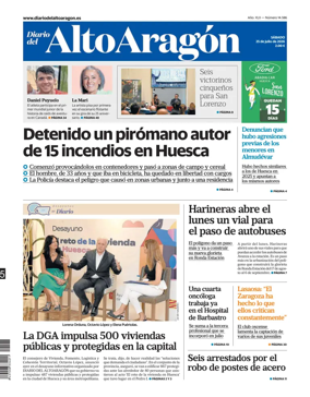 Cover of Diario del Alto Aragon