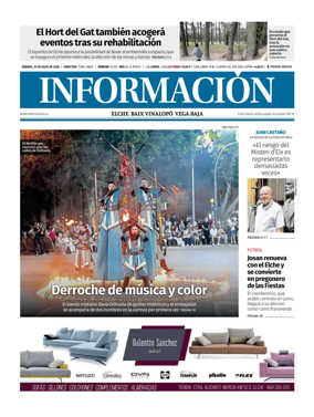 Cover of Diario Informacion (Elche y Vega Baja)
