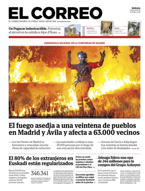 Cover of El Correo (Costa)