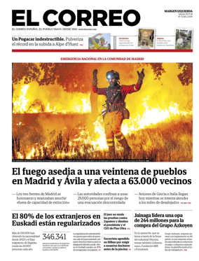 Cover of El Correo (Margen izquierda)