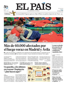 Cover of EL PAIS Euskadi