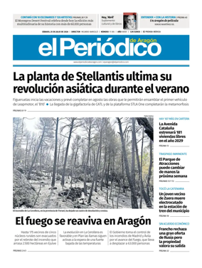 Cover of El Periodico Aragon