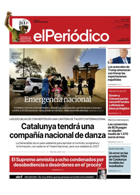 Cover of El Periodico - Castellano