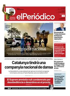Cover of El Periodico - Catala