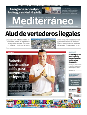 Cover of El Periodico Mediterraneo