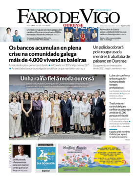 Cover of Faro de Vigo (Ourense)
