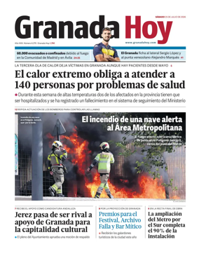 Cover of Granada Hoy