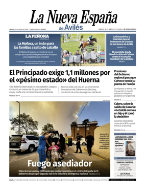 Cover of La Nueva Espana (Aviles)