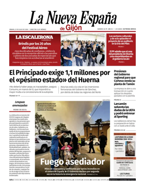 Cover of La Nueva Espana (Gijon)