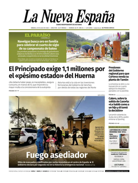 Cover of La Nueva Espana (Oriente)