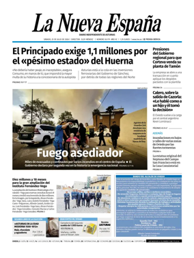 Cover of La Nueva Espana (Oviedo)