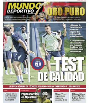 Cover of Mundo Deportivo (Bizkaia-Araba)