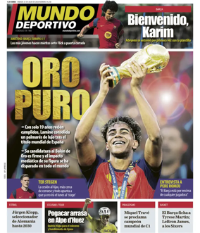Cover of Mundo Deportivo