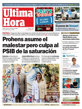 Cover of Ultima Hora
