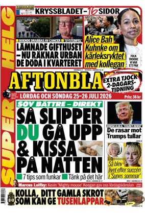 Cover of Aftonbladet