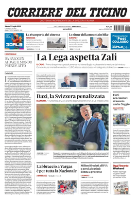 Cover of Corriere del Ticino