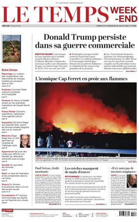 Cover of Le Temps