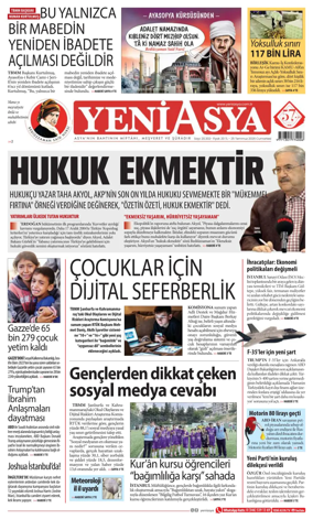 Cover of Yeni Asya