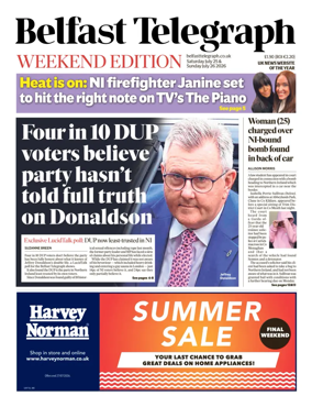 Cover of Belfast Telegraph
