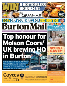 Cover of Burton Mail
