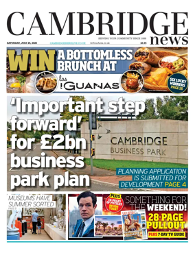 Cover of Cambridge News